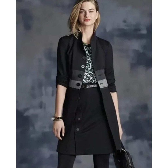 Cabi Convertible Jacket Duster Large Black - Picture 1 of 10